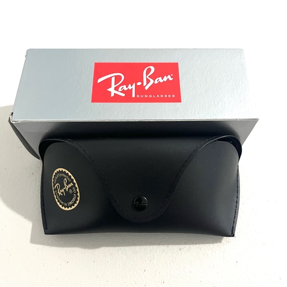 Ray-Ban 125mm Pilot Shield Oversized Sunglasses Gunmetal Gray Unisex - Picture 3 of 10